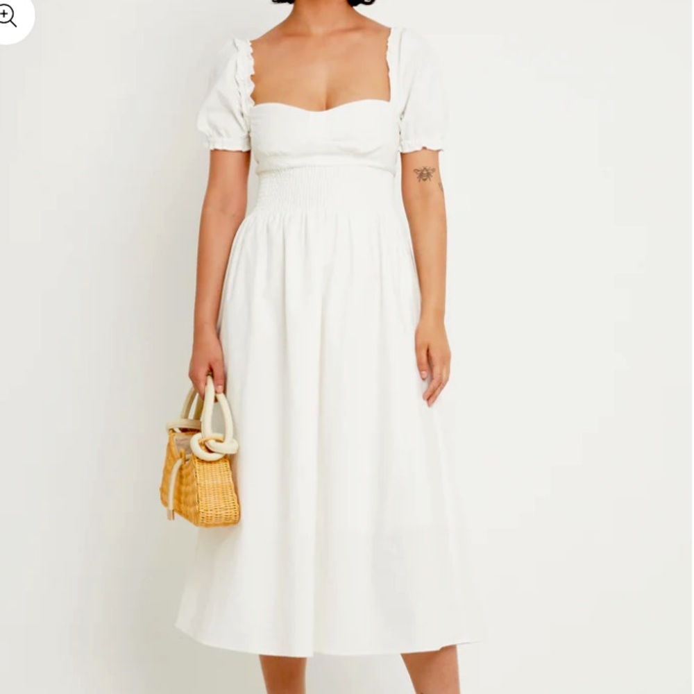 o.p.t Astor Dress in White | NWT